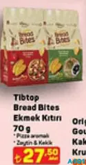 Tibtop Bread Bites Ekmek Kıtırı 70 g Tibtop Bread Bites Ekmek Kıtırı 70 g