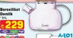 Borosilikat Demlik 1,1 L Borosilikat Demlik 1,1 L