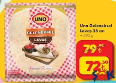 Uno Geleneksel Lavaş 25 cm 390 g Uno Geleneksel Lavaş 25 cm 390 g