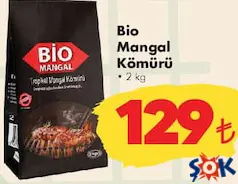 Bio Mangal Kömürü 2 kg Bio Mangal Kömürü 2 kg