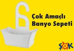 Çok Amaçlı Banyo Sepeti Çok Amaçlı Banyo Sepeti