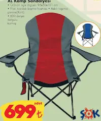 XL Kamp Sandalyesi XL Kamp Sandalyesi