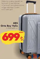 Luxin ABS Orta Boy Valiz Luxin ABS Orta Boy Valiz