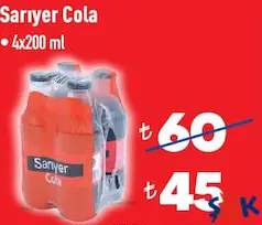 Sarıyer Cola 4x200 ml Sarıyer Cola 4x200 ml