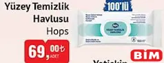 Hops Yüzey Temizlik Havlusu 100'lü Hops Yüzey Temizlik Havlusu 100'lü