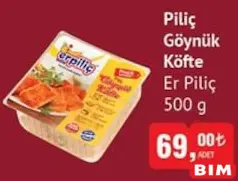 Erpiliç Piliç Göynük Köfte 500 g Erpiliç Piliç Göynük Köfte 500 g