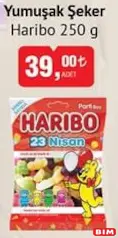 Haribo Yumuşak Şeker 250 g Haribo Yumuşak Şeker 250 g