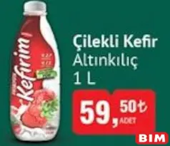 Altınkılıç Çilekli Kefir 1 L Altınkılıç Çilekli Kefir 1 L