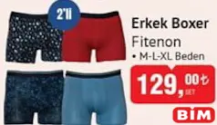 Fitenon Erkek Boxer 2'li Fitenon Erkek Boxer 2'li