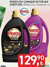Peros Sıvı Çamaşır Deterjanı Çeşitleri 3 L Peros Sıvı Çamaşır Deterjanı Çeşitleri 3 L