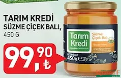 Tarım Kredi Süzme Çiçek Balı 450 g Tarım Kredi Süzme Çiçek Balı 450 g