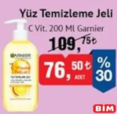 Garnier Yüz Temizleme Jeli 200 ml Garnier Yüz Temizleme Jeli 200 ml