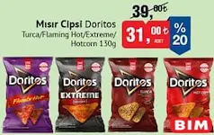 Doritos Mısır Cipsi 130 g Doritos Mısır Cipsi 130 g