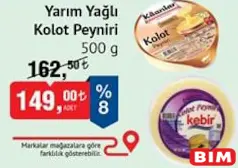 Kolot Peyniri Yarım Yağlı 500 g Kolot Peyniri Yarım Yağlı 500 g