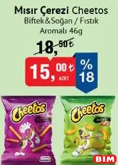 Cheetos Mısır Çerezi 46 g Cheetos Mısır Çerezi 46 g
