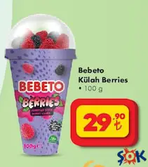 Bebeto Külah Berries 100 g Bebeto Külah Berries 100 g