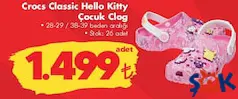 Crocs Classic Hello Kitty Çocuk Clog Crocs Classic Hello Kitty Çocuk Clog