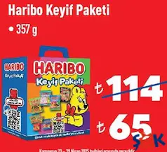 Haribo Keyif Paketi 357 g Haribo Keyif Paketi 357 g
