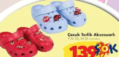 Çocuk Terlik Aksesuarlı Çocuk Terlik Aksesuarlı