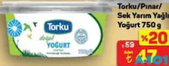 Torku Yarım Yağlı Yoğurt 750 g