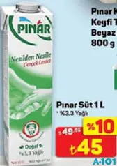 Pınar Süt 1 L %3,3 Yağlı