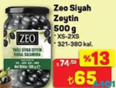 Zeo Siyah Zeytin 500 g