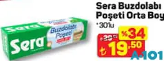Sera Buzdolabı Poşeti Orta Boy 30'lu