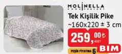 Molinella Tek Kişilik Pike Molinella Tek Kişilik Pike