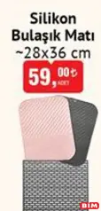 Silikon Bulaşık Matı 28x36 cm Silikon Bulaşık Matı 28x36 cm