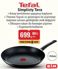 Tefal Simplicty Tava 32 cm Tefal Simplicty Tava 32 cm