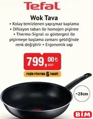 Tefal Wok Tava 28 cm Tefal Wok Tava 28 cm