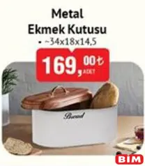 Metal Ekmek Kutusu Metal Ekmek Kutusu