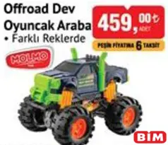 Molmo Offroad Dev Oyuncak Araba Molmo Offroad Dev Oyuncak Araba