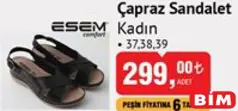 Esem Çapraz Sandalet Kadın Esem Çapraz Sandalet Kadın