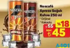 Nescafe Xpress Soğuk Kahve 250 ml Nescafe Xpress Soğuk Kahve 250 ml