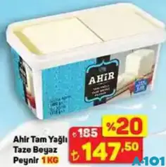 Ahir Tam Yağlı Taze Beyaz Peynir 1 kg Ahir Tam Yağlı Taze Beyaz Peynir 1 kg