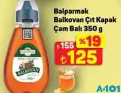 Balparmak Balkovan Çıt Kapak Çam Balı 350 g Balparmak Balkovan Çıt Kapak Çam Balı 350 g