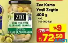 Zeo Kırma Yeşil Zeytin 400 g Zeo Kırma Yeşil Zeytin 400 g