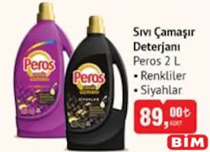 Peros Sıvı Çamaşır Deterjanı 2 L Peros Sıvı Çamaşır Deterjanı 2 L