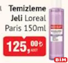 Loreal Paris Temizleme Jeli 150 ml Loreal Paris Temizleme Jeli 150 ml