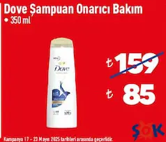 Dove Şampuan Onarıcı Bakım 350 ml Dove Şampuan Onarıcı Bakım 350 ml