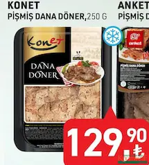 Konet Pişmiş Dana Döner 250 g Konet Pişmiş Dana Döner 250 g
