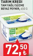 Tarım Kredi Tam Yağlı Süzme Beyaz Peynir 450 g Tarım Kredi Tam Yağlı Süzme Beyaz Peynir 450 g