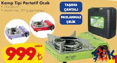 Orcamp Kamp Tipi Portatif Ocak