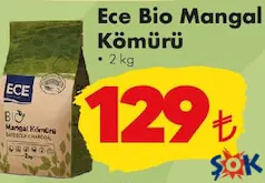 Ece Bio Mangal Kömürü 2 kg
