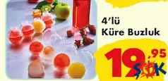 4'lü Küre Buzluk