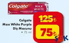 Colgate Max While Purple Diş Macunu 75 ml