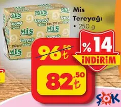 Mis Tereyağı 250 g