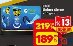 Raid Elektro Sistem 10 Gece