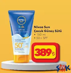 Nivea Sun Çocuk Güneş Sütü 150 ml 50+ SPF